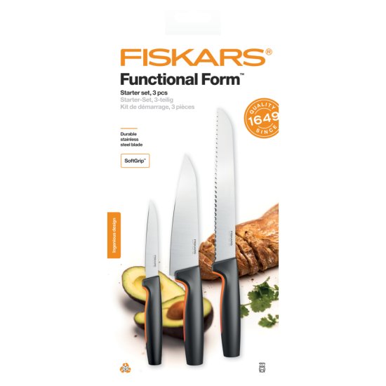 Súprava 3 nožov Fiskars Functional Form 1057559