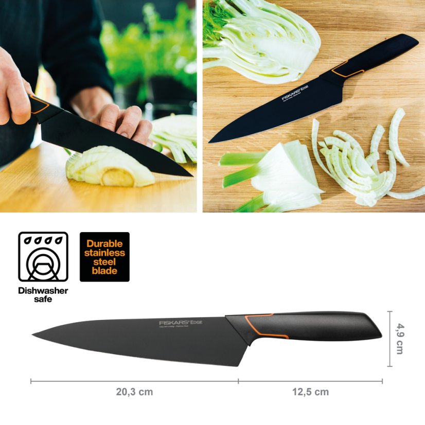 Velký kuchařský nůž Fiskars Edge