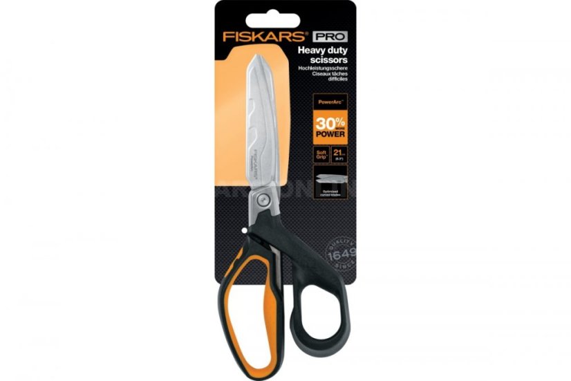 Nůžky Fiskars PowerArc pro velké zatížení 21 cm