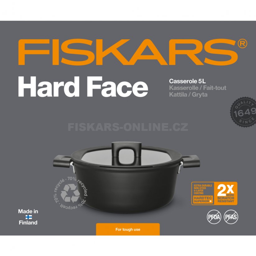 Hrnec Fiskars Hard Face 5l 1052228