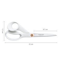 Nůžky Fiskars Functional Form™ 21 cm bílé