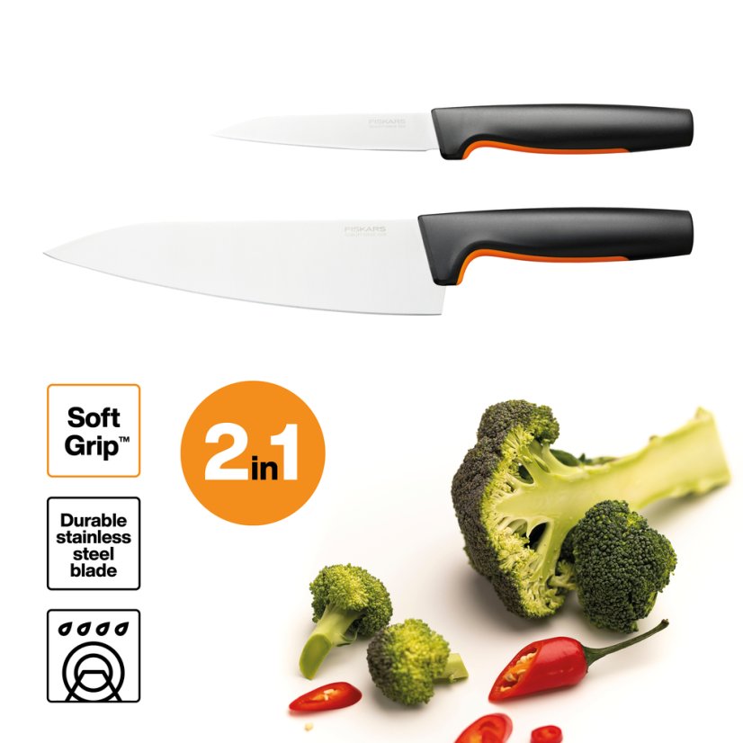 Sada 2 nožů Fiskars Functional Form 1057557