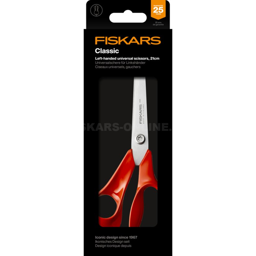 Univerzální nůžky Fiskars Classic pro leváky