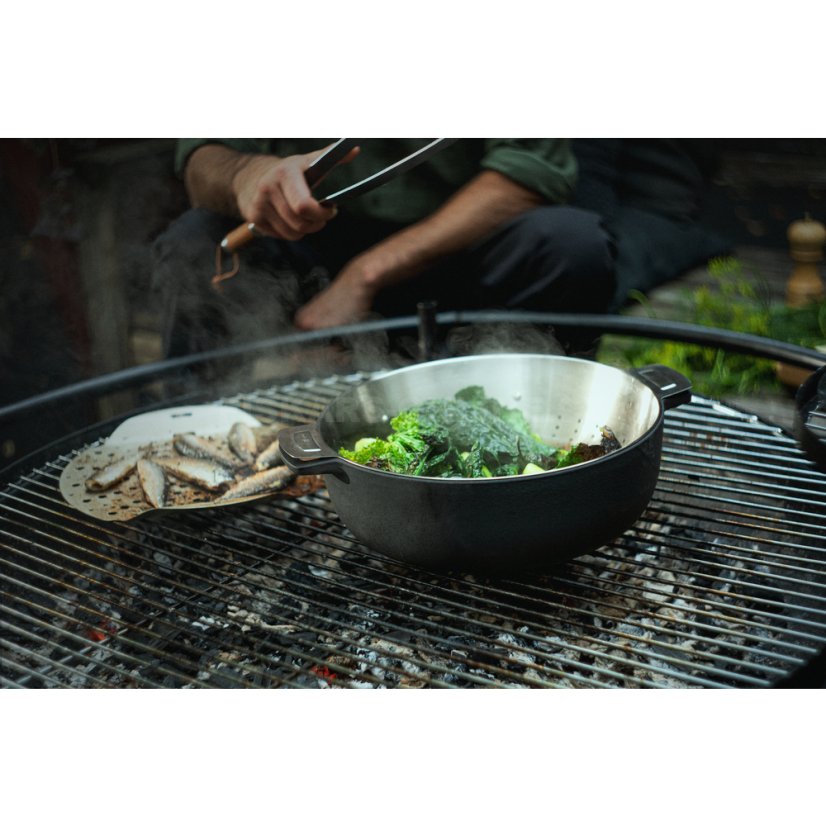 Grill nerezový napařovací koš Fiskars Chef