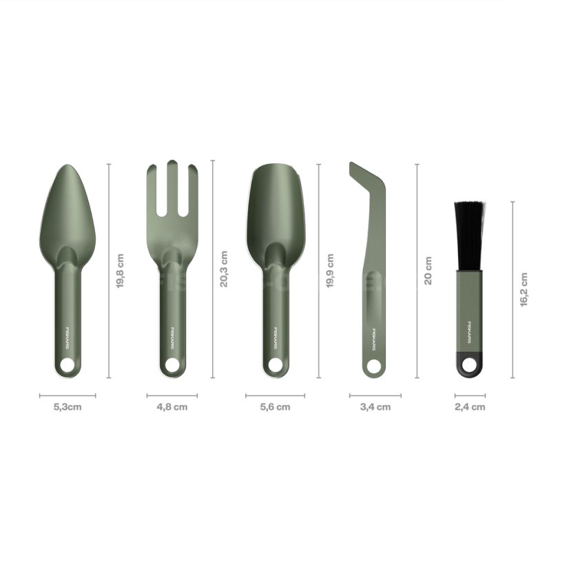 Sada nářadí Fiskars na kultivaci, 5 ks