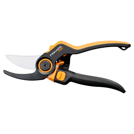 Dvojčepeľové záhradné nožnice Fiskars DualAction P981