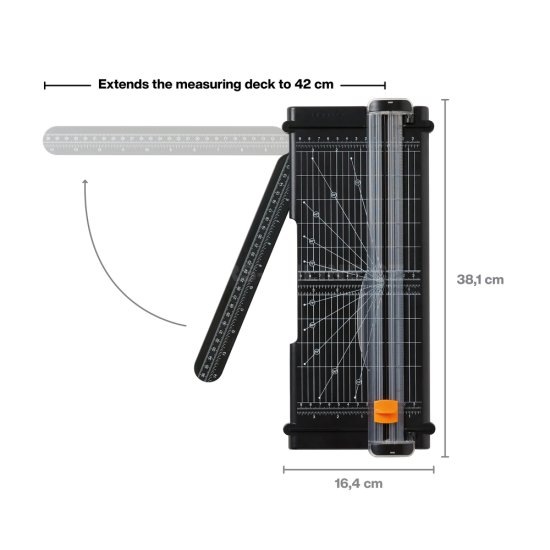 Rezačka papiera Fiskars SureCut 1077984 A4