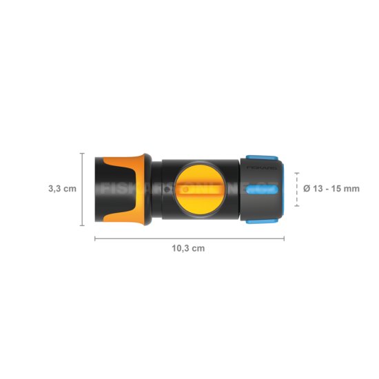 Rýchlospojka Fiskars Comfort s ventilom 13-15 mm (1/2-5/8”)