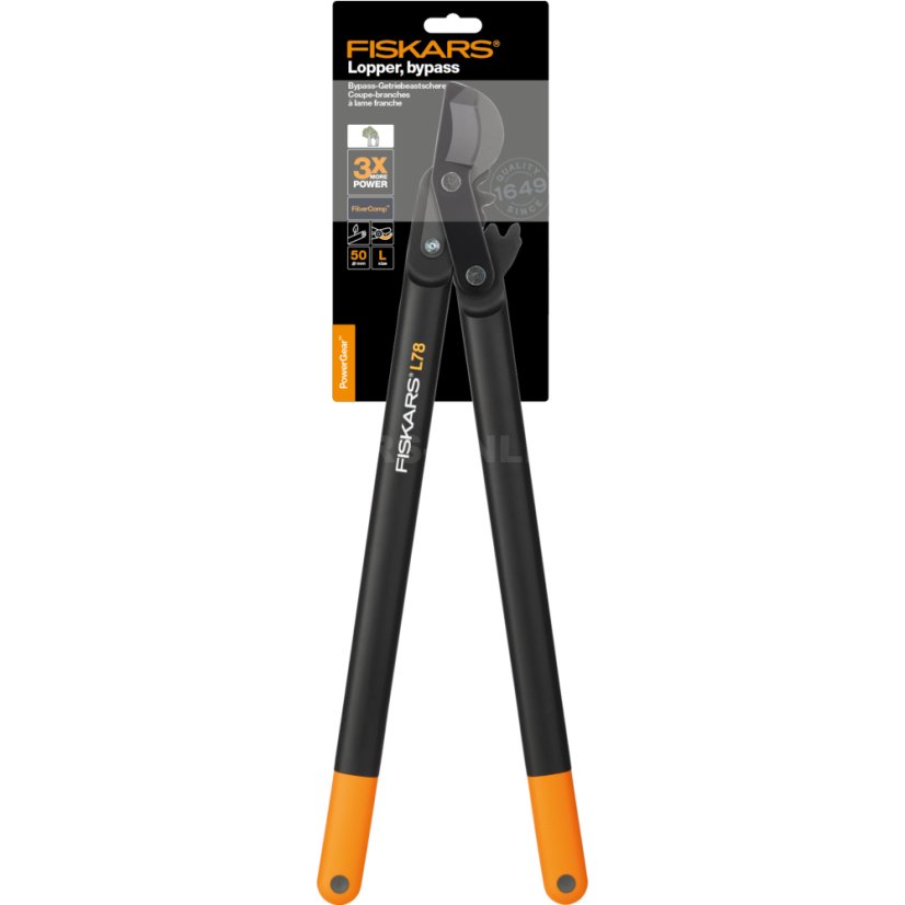 Dvouruční nůžky Fiskars, háková hlava L78