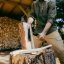 Set sekera Fiskars X14 + brúska Xsharp