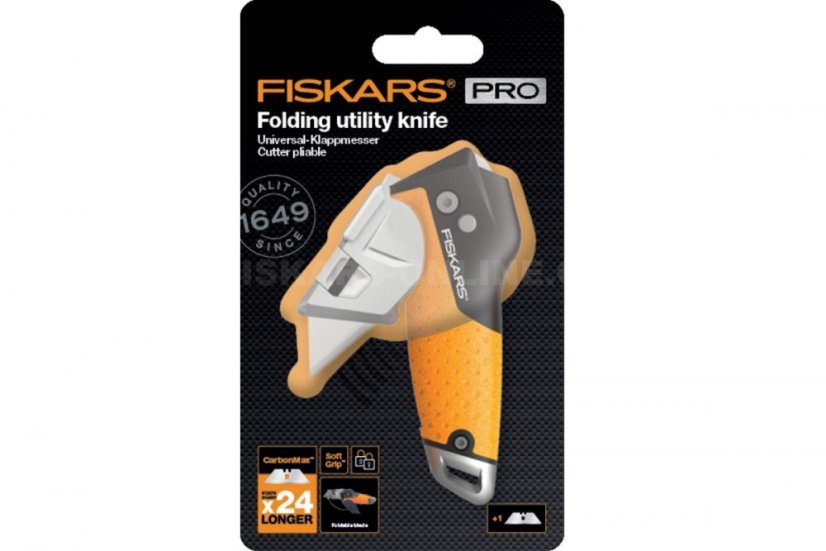Fiskars CarboMax pracovní nůž skládací