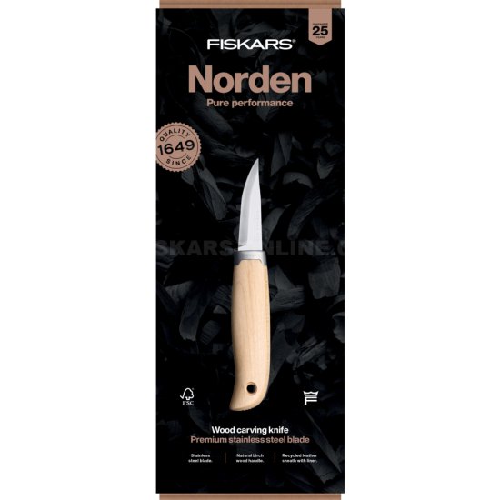 Rezbársky nôž Fiskars Norden