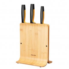 Bambusový blok se třemi noži Fiskars Functional Form™