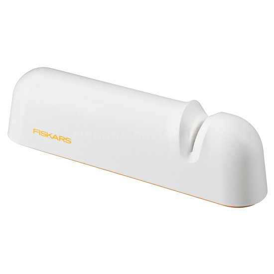 Ostrič nožov Fiskars Roll-Sharp™ biely
