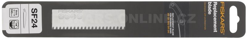 Rovný list SF24 jemné zuby pro pilku Fiskars