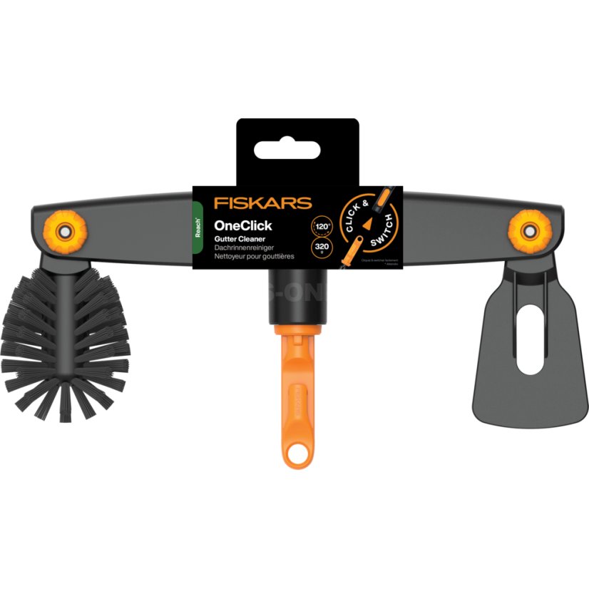 Čistič okapů Fiskars OneClick