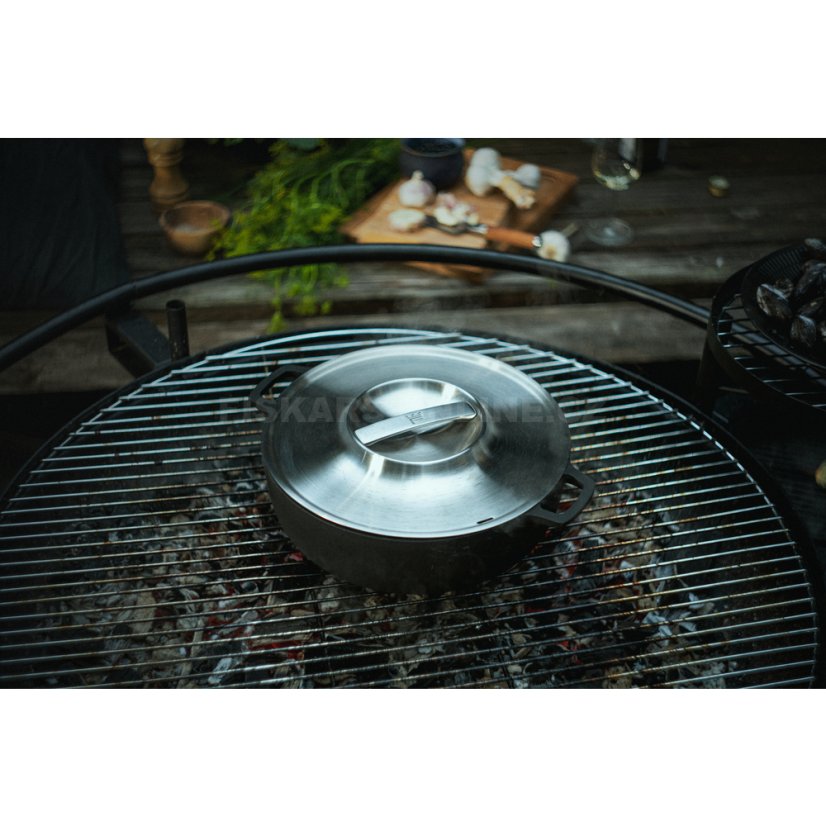 Grilovací litinový hrnec Fiskars Chef