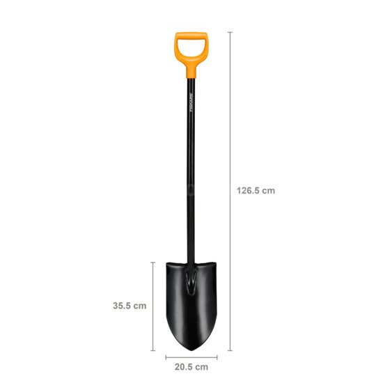 Špicatý rýľ Fiskars Solid™ čepeľ XL 1067517