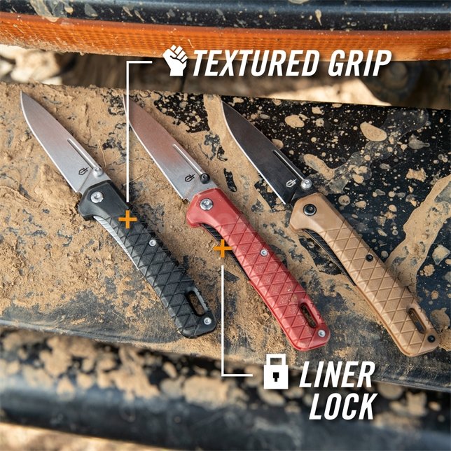 Zavírací nůž Gerber Zilch červený