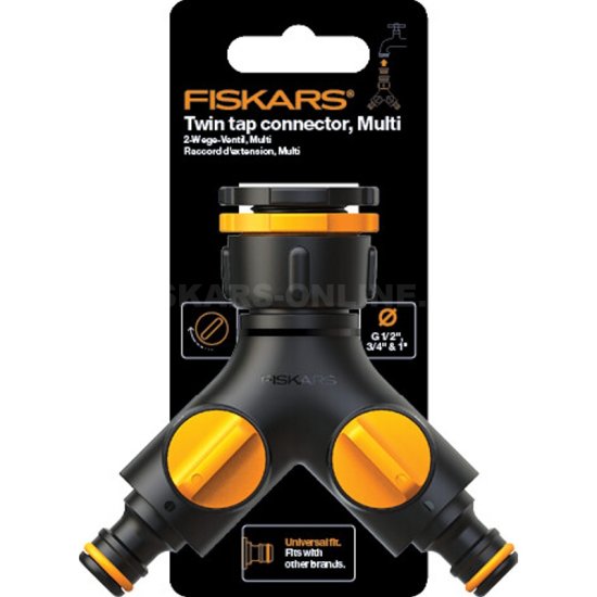 Dvojitá spojka na vodovodný kohútik Fiskars Comfort