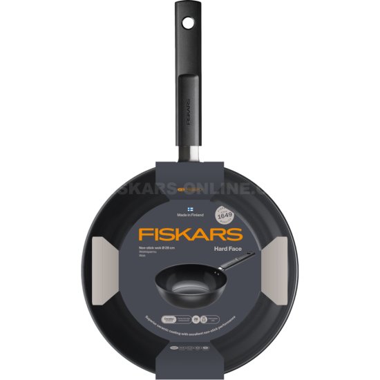 Wok pánev Fiskars Hard Face 28 cm