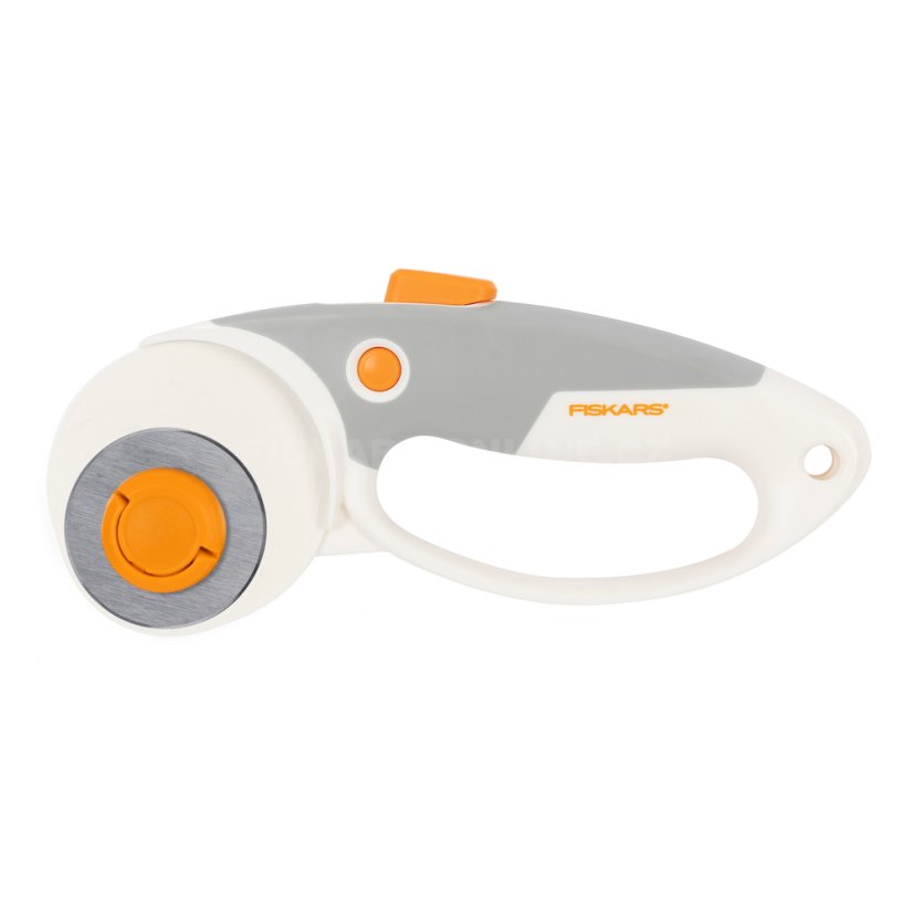 Řezací kolečko na látku Fiskars, dvě čepele 45 a 60 mm