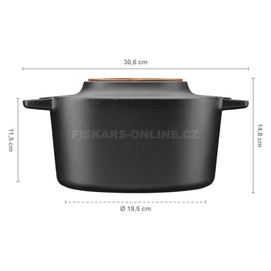 Liatinový hrniec Fiskars Norden 4,0 l