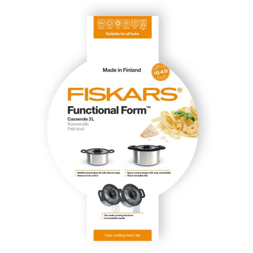 Hrnec Fiskars Functional Form 3,0l