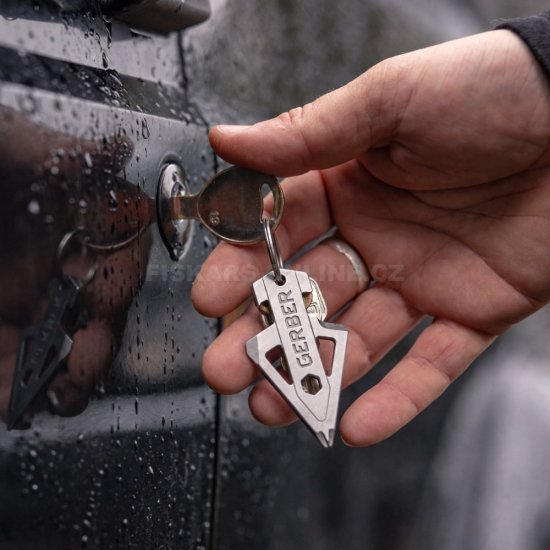 Multifunkční nástroj na klíče Gerber Broadhead Silver