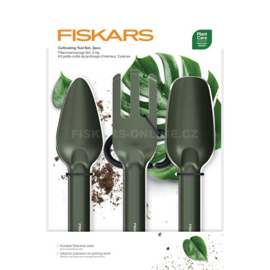 Sada náradia Fiskars na kultiváciu, 3 ks