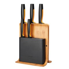 Bambusový blok s pěti noži Fiskars Functional Form™