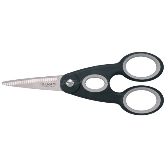 Kuchynské nožnice Fiskars s otváračom