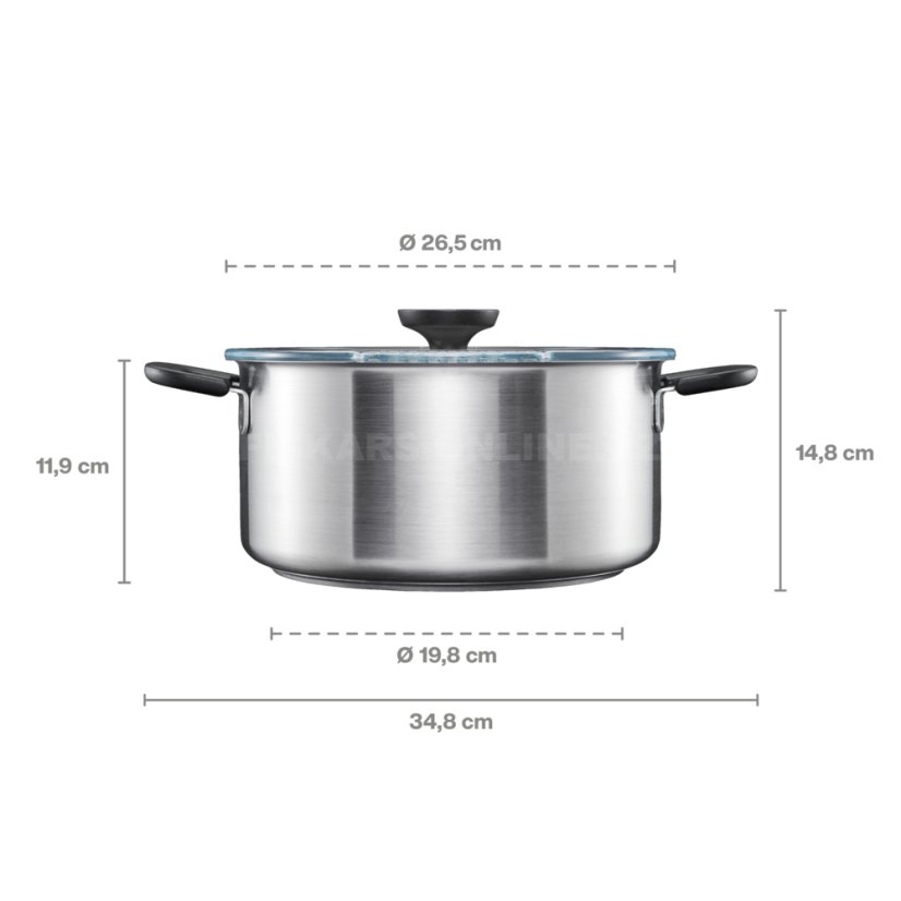 Hrnec Fiskars Functional Form 5,0 l