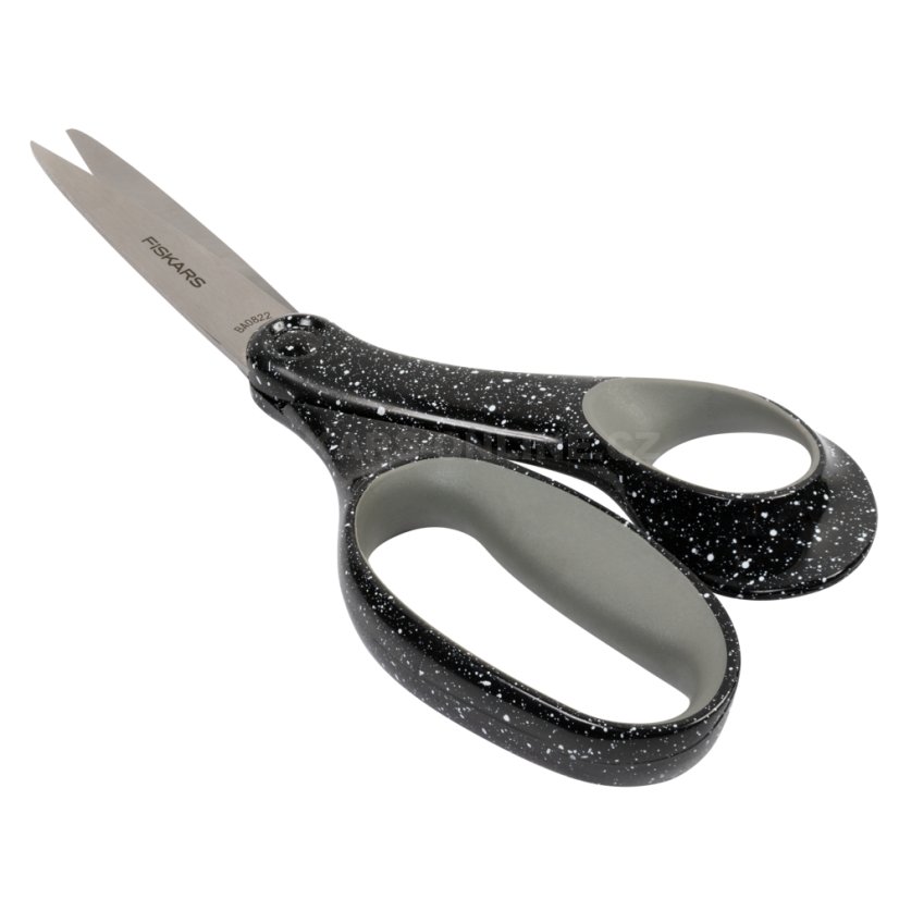 Nůžky pro teenagery Fiskars 20 cm (15+), kropenatá černá