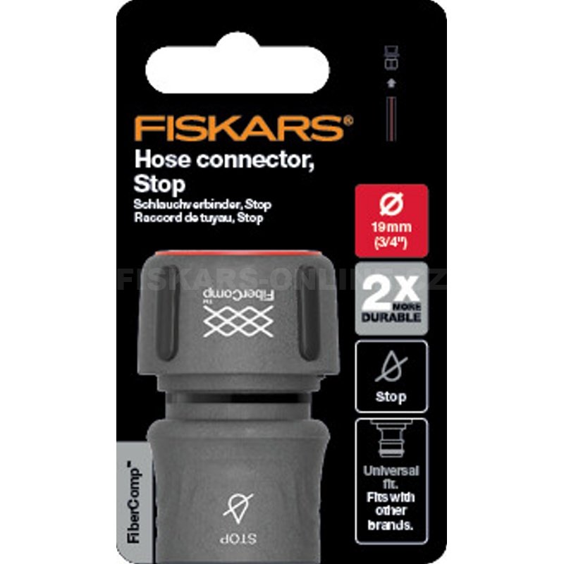 Rychlospojka Fiskars FiberComp STOP 19mm (3/4”)