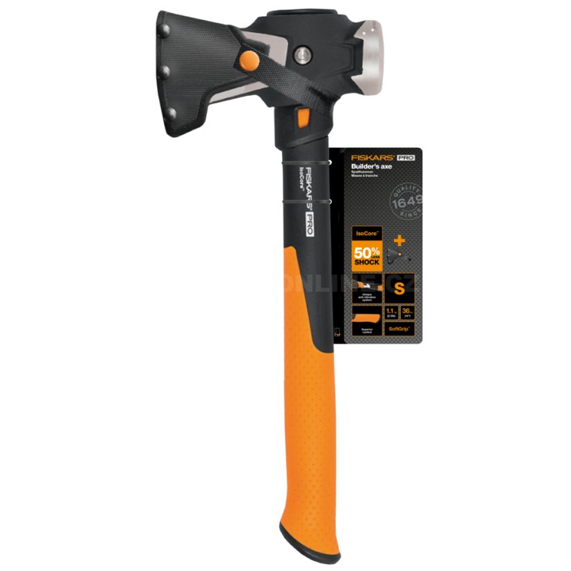 Stavební sekera Fiskars IsoCore S