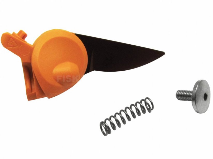 Náhradní čepel, šroub a pružina pro nůžky Fiskars PX93