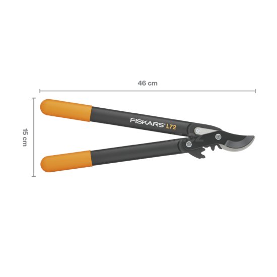 Dvojručné nožnice Fiskars, nožnicová hlava L72