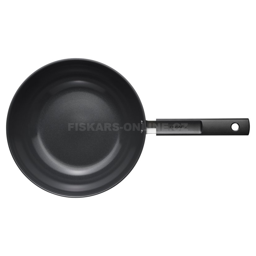Wok pánev Fiskars Hard Face 28 cm