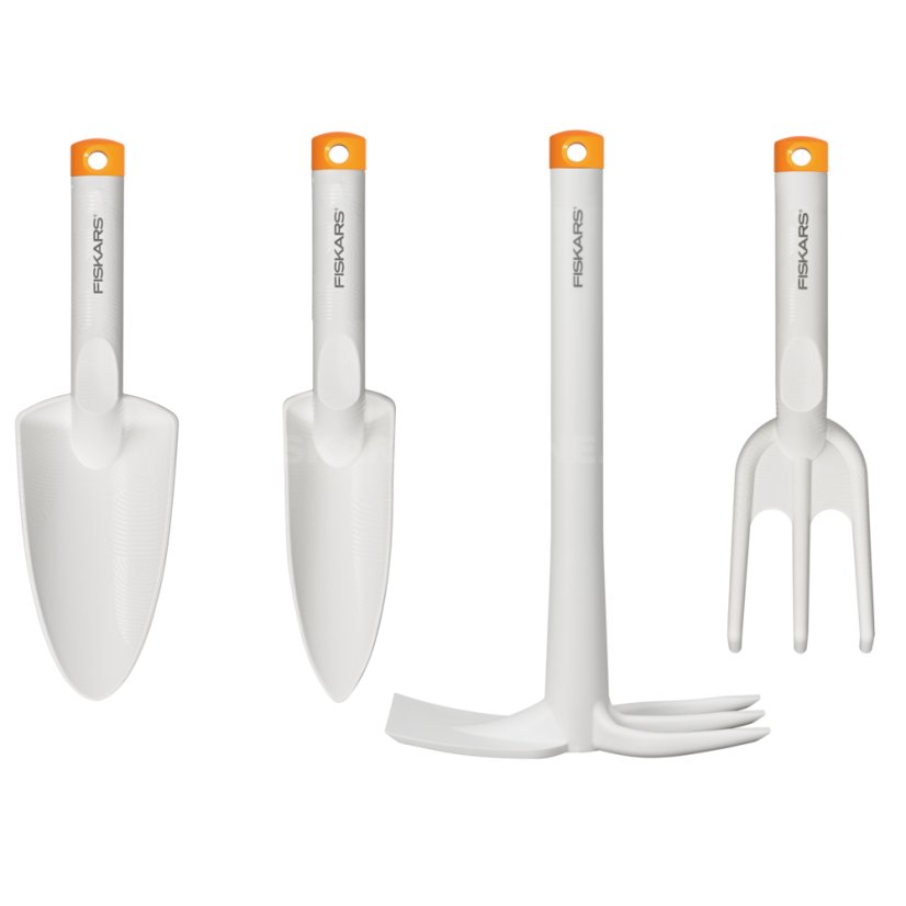 Přesazovací lopatka Fiskars bílá