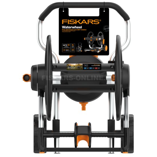 Naviják zahradní hadice Fiskars Waterwheel XL prázdný