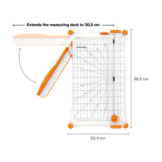 Rezačka papiera Fiskars SureCut 1077980 A4