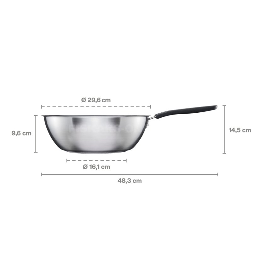 Wok pánev Fiskars Functional Form 28 cm
