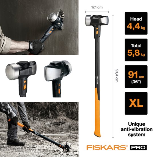 Bourací palice Fiskars XL