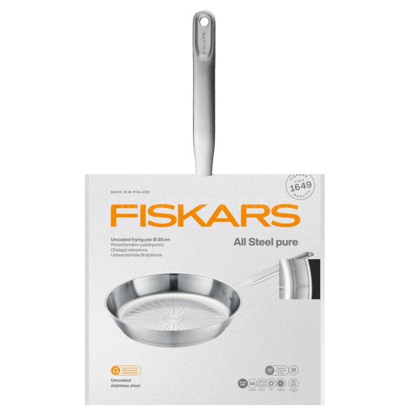 Pánev Fiskars All Steel Pure 28 cm