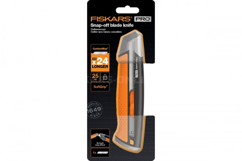 Odlamovací nůž Fiskars CarbonMax™ 25 mm