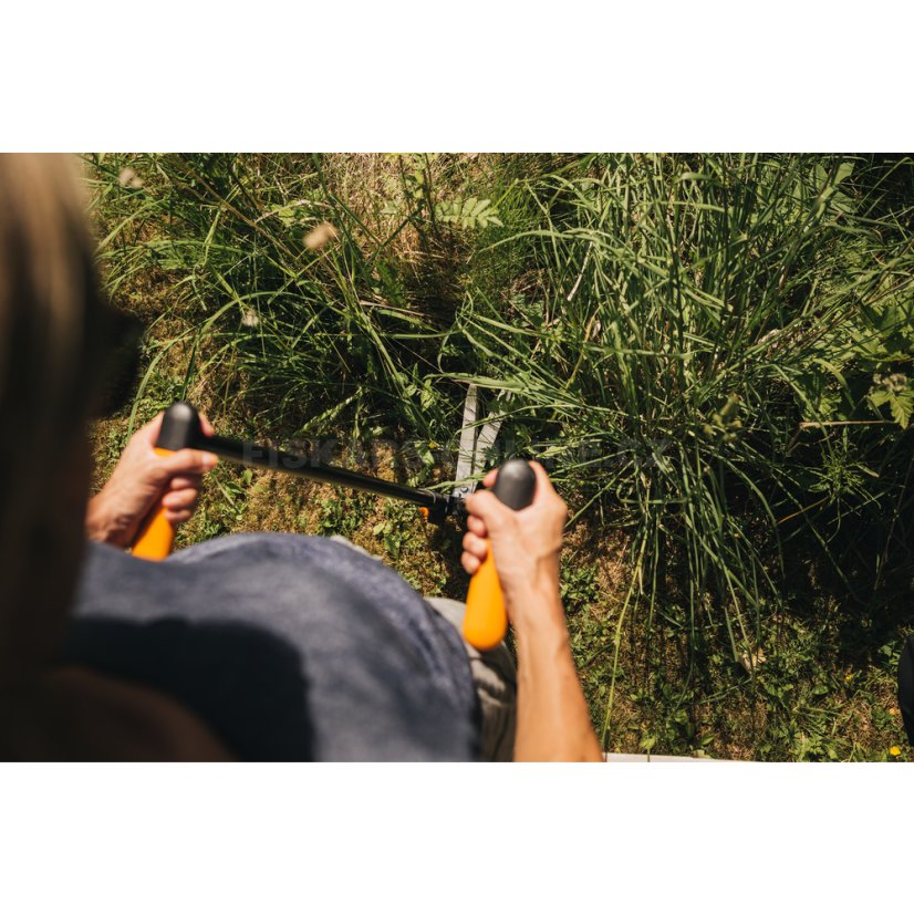Pákové nůžky na trávu a na živý plot Fiskars GS53