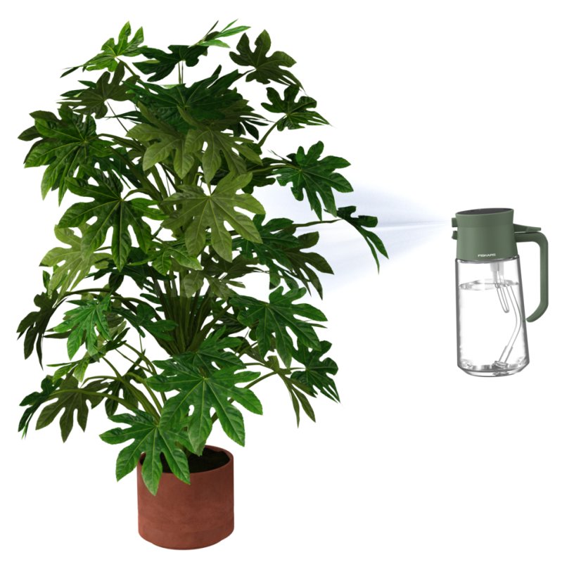 Karafa na zalévání a vlhčení