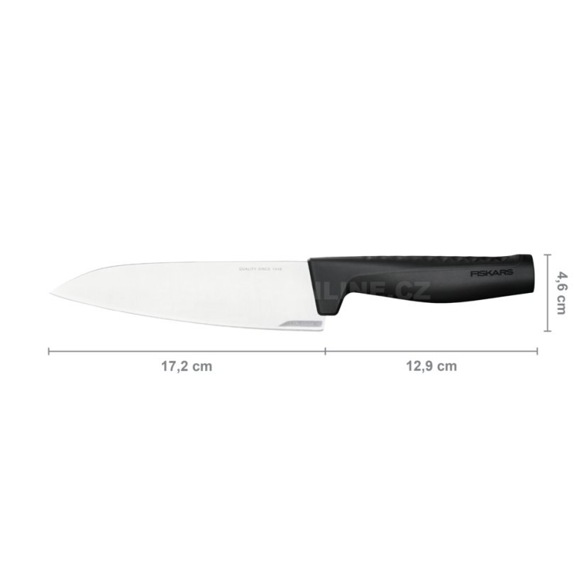 Kuchařský nůž Fiskars Hard Edge 17 cm
