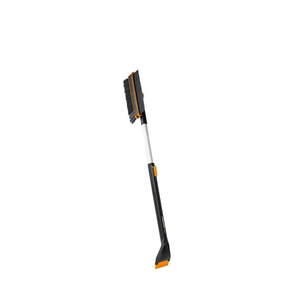 Teleskopická škrabka s otočným smetáčkem Fiskars X-series™